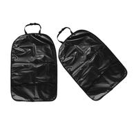 Kisangel 2 pezzi Protezione Sedile Auto Posteriore in Resistente Anti-sporco e Anti-calcio per Copri Schienale Facile da Pulire e Installare