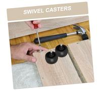 Kisangel 2 Pezzi Ruote Girevoli per Base Ombrellone da Esterno Accessori con per Ombrelloni da Patio e Facili da Spostare e Resistenti