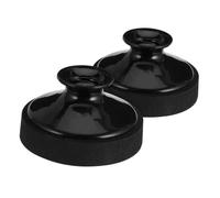 Kisangel 2 Pezzi Silenziatore per Sax Contralto in Plastica Design Rotondo per Controllo Volume Preciso e Compatibilità Riduttore Rumore per Sax Accessorio Pratica per Musicisti e Studenti