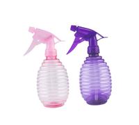 Kisangel 2 pezzi Spruzzino Nebulizzatore Bottiglie Spray Plastiche Regolabili per Giardinaggio Parrucchiere e Pulizie Domestiche Ergonomiche Colore Casuale Colore Casuale