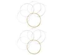 Kisangel 2 set di corde di ricambio per banjo a 5 corde, in acciaio inossidabile, con rivestimento in bronzo fosforoso, per una maggiore chiarezza e calore del suono, per esibizioni indoor e outdoor