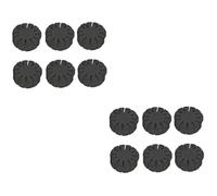 Kisangel 2 Set Portarrow Eva Nera per Rotondo E Separatori per Tiro con E attività E Facile Trasportare Compatibile con Frecce 10 * 2