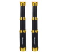 Kisangel 2 telescopi da pirata per bambini: mini telescopio monoculare portatile in plastica per bomboniere e cosplay a tema pirata, facile da usare e trasportare.