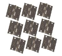 Kisangel 20 pezzi Cerniere Anticate in Lega per Scatole in Legno Cerniere Hollow Decorative per Mobili e Porte Facili da Installare e Resistenti alla Corrosione per Scatole Gioielli e