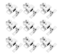 Kisangel 20 set Chiusure Molla per Porte Armadio Scatto Sfera in Metallo Fissaggio Semplice per Mobili Armadietti e Porte Guardaroba