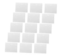 Kisangel 20pezzi Porta Etichette Autoadesive Trasparenti Custodie in Plastica Per Biglietti Da Visita Tasche Per Schede Indice Supporto Adesivo Organizzazione Documenti