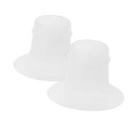 Kisangel 2pezzi Adattatori Flangiati Silicone Per Tiralatte Conversione Inserti Per Tiralatte Indossabili Accessori Per Mamme Allattamento e Versatili