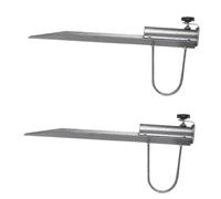 Kisangel 2pezzi Ancora per Ombrellone in Acciaio Trivella per Sabbia Supporto per Ombrellone da Esterno per Maggiore Stabilità Contro Forti Venti e Tempeste