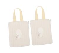 Kisangel 2pezzi Distributore Di Salviette Ricaricabile Da Contenitore Per Salviette Portatile Per Viaggio Bagno e Uso Adatto Per Ragazzo Ragazza Ragazza