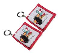 Kisangel 2pezzi Libro Di Stoffa Per Ragazzo Ragazza Ragazza Libro Educativo Per Ragazzo Tessuto Resistente Allo Strappo Colorato Frusciante Facile Da Lavare in Lavatrice