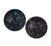 Kisangel 2pezzi Palla Ausiliaria Per Yoga Da Palla Fitness Resistente e Duratura Per Esercizi Stretching e Massaggi Ai Piedi Design Semplice e Pratico