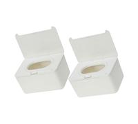 Kisangel 2pezzi Porta Salviette Riutilizzabile Per Ragazza Dispenser Per Salviette Ricaricabile Portatile Design Compatto e Pratico Per Uso Quotidiano