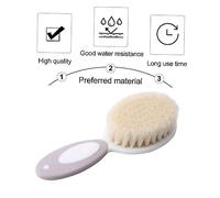 Kisangel 2pezzi Spazzola Per Capelli Bambino Bambina Da Shampoo Per Cura Dei Capelli Design Testa Rotonda Per Massaggio Del Cuoio Capelluto Sicura Realizzata in Materiali Lana