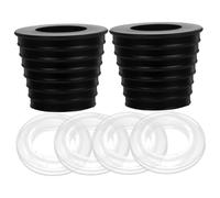Kisangel 2sets per Ombrelloni con Anello di Fissaggio per Tavolo Accessori per Ombrelloni da Giardino Facile Installazione e Compatibile con Tavoli da Patio