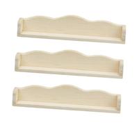 Kisangel 3 Murali Miniature per Librerie Galleggianti per Casa delle Arredamento Miniaturizzato per Stanza Dei Giocattoli Ripiani Decorativi per Collezionisti