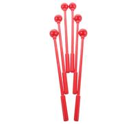 Kisangel 3 Paia Bacchette Percussione in Plastica Antiscivolo per Xilofono Glockenspiel e Marimba Bacchette Leggere per Adulti Accessori Musicali Portatili per Pratica e Didattica