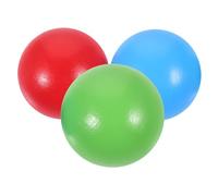 Kisangel 3 Palline di Legno Piccole per Croquet Palline di Ricambio per Giochi da Giardino Che Promuovono La Coordinazione Occhio-Mano E Lo Spirito di Squadra