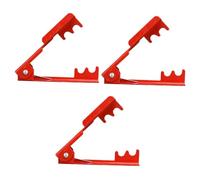 Kisangel 3 Pezzi Dispositivo Di Spina Rosa Cutter Frese Da Giardino Taglio Pinze Per Spine e Foglie Rimuovere Le Pinze a Spina Stelo Kit Per i Fiori Floreale Piccolo Rosso