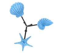 Kisangel 3 Pezzi Ganci da Parete in Ferro Rinforzato Stile Mediterraneo Vintage Portachiavi e Appendiabiti Nautici per Chiavi Cappotti Cappelli Decorazione Oceanica Raffinata