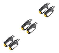 Kisangel 3 Set Portaborraccia Bici Regolabile Gabbia Telescopica Plastica Supporto Per Borracce Montaggio Viti Per Mountain Bike Pieghevoli 2 * 3