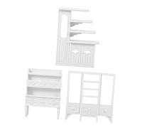Kisangel 3 tavolo sabbia armadio per in miniatura piccolo Mini per la casa accessorio per in miniatura addominali