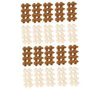 Kisangel 30 Pezzi Mini Recinzione Decorativa Artificiale per per Decorazioni Miniatura per DIY e Ambientazioni Creative