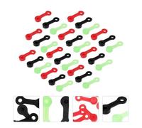 Kisangel 30 Pezzi Parti di Ricambio per Serbatoio dell'Olio Cappucci Antipolvere in Gomma per Ugello Olio Accessori Pratici Resistenti e Durevoli Dimensioni Compatte per Trasporto Bici