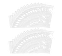 Kisangel 300 Pezzi Bustine Trasparenti Autoaderenti per Carte da Visita Custodie Protettive Plastiche Resealable per Foto Cartoline e Collezioni Sacchetti Resistenti Antigraffio e