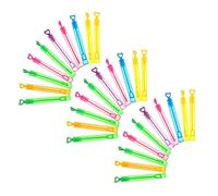 Kisangel 30Pezzi Tubi Colorati per Te Bacchette per Matrimonio e Feste Giocattoli per Materiale Sicuro per Attività e Decorazioni