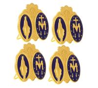 Kisangel 4 Distintivo Commemorativo Smaltato Decorazione Per La Casa Decorazione Per Scrivania Da Ufficio