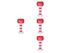 Kisangel 4 Pezzi Decorazione Gonfiabile Natalizia Cassetta Postale, 42 | Esterni e Porte, Montaggio Rapido, Riutilizzabile, Resistente alle Intemperie