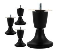 Kisangel 4 Pezzi Gambe Di Ricambio Per Mobili Struttura Del Letto Divano Letto Piedi Per Mobili In Plastica Per Tavolo Per Divano