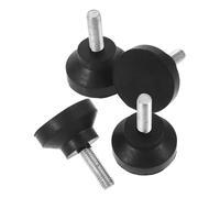 Kisangel 4 pezzi Piedini Regolabili per Mobili e Macchine Livellatori Antivibranti in Metallo e Gomma Supporto Stabile e Antiscivolo per Tavoli Banchi da Lavoro e Applicazioni Heavy Duty