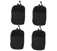 Kisangel 4 Pezzi Pronto Multifunzionale per Escursionismo Pouch Cintura Kit per Outdoor e Attività Accessorio per Attrezzatura