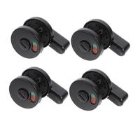 Kisangel 4 pezzi Serratura Porta Wc Indicatore Privacy Rosso Verde per Bagni Pubblici e Uffici Blocco Porta Igienico per Toilette Singole Facile Installazione per Palestre Saloni