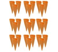 Kisangel 40 Pezzi Mini Coni Gelato Realistici in PVC Modelli Dessert per Casa delle Bambole Accessori per Giochi di Ruolo e Decorazioni per Feste Estive