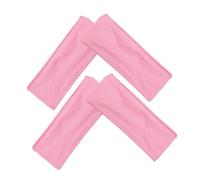 Kisangel 4pezzi Fascia Antisudore Sportiva Per Donna Traspirante e Antiscivolo Per Yoga Palestra Basket Golf e Altre Attività Leggera Facile Da Pulire e Non Si Deforma