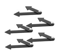 Kisangel 5 Aghi per Orologi per Insegnamento Accessori Didattici per Apprendere Leggere Sicuri e Facili da Montare per attività Scolastiche e Progetti DIY