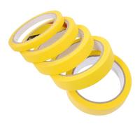 Kisangel 5 Nastro Masking Tape Adesivo per Pittura e Artigianato Carta Mascheratura Colorata Durata Resistente e Rimozione Senza Residui per Progetti Creativi e Codifica