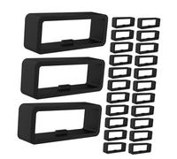 Kisangel 50 Pezzi Anelli Passanti in Silicone per Cinturini Orologio Fermagli Resistenti Sudore e Acqua per Sport e Outdoor Facili da Installare e Cambiare Accessori per Cinturini