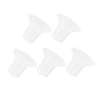 Kisangel 5pezzi Inserti Flangia Silicone Per Tiralatte Indossabile Compatibili Con Pompa Elettrica e Manuale Superficie Liscia Senza Bordi Materiale Sicuro e Durevole Per Allattamento