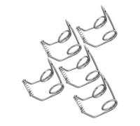 Kisangel 5pezzi Molle Di Scarico Per Chiave d Acqua Per Tromba Tuba Baritono Valvola Sputo Accessorio in Filo Nichelato Per Manutenzione Degli Strumenti in Ottone