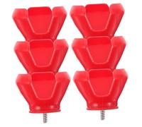 Kisangel 6 Golf Ball Retriever Manual Grabber Ergonomic Collector Tool for Efficient Pickup Course And Practice Range