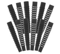 Kisangel 6 paia Copri Aste Antiscivolo in Silicone Morbido Fermagli Regolabili per Orecchie Supporti Invisibili per Montature Protettivo per e Sole