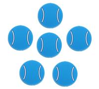 Kisangel 6 Pezzi Dampeners per Tennis in Silicone Morbido con Design Cartone Assorbitori Racchetta per Miglior Controllo e Stabilità Accessori Tennis per Allenamento e
