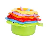 Kisangel 6 Tazze Impilabili Colorate per Interattivo per Bagno e Design e Educativo per Sviluppare La Abilità