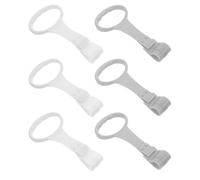 Kisangel 6pezzi Anelli da Tirare per Box Accessori Portatili per Ragazzo Ragazza Ragazza in Piedi Maniglie per Prese per Culla Giocattoli Appesi per Ragazzo Esercizi Sicuri per Sensibile