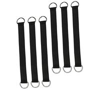 Kisangel 6pezzi Cinghia per Altalena Sull Sospensione per Altalena da Campeggio per da Appendere all di Sicurezza per Ragazza