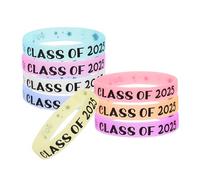 Kisangel 8 Braccialetti in Silicone Luminosi Class Of da Colorati per Celebrare La per Studenti e Insegnanti Design Distintivo e Resistente