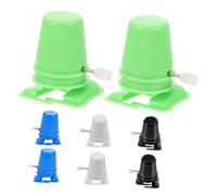 Kisangel 8 Orologeria Robot Camminante per Giochi DIY Accessori Riparazione e Sostituzione Molla Riutilizzabile per con Argilla Colori Nero Blu Verde Grigio